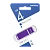 Флеш-накопитель Smartbuy Quartz 4GB USB2.0 пластик фиолетовый