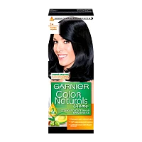 Краска для волос GARNIER Color Naturals 110мл 1+ Ультра чёрный (1/12) 