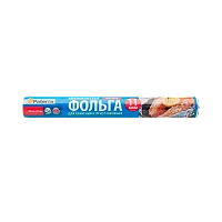 Фольга пищевая PATERRA "ПРОЧНАЯ" 29 см х 10 м 11 мкм (1/63)