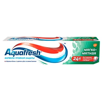 Зубная паста Aquafresh Мягко-Мятная 50мл