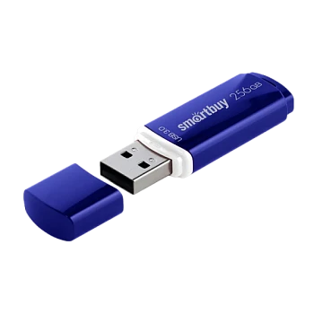 Флеш-накопитель Smartbuy Crown 256GB USB3.0 пластик синий