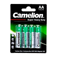 Батарейка Camelion Super R6 AA BL4 Heavy Duty 1.5V (4/48/960)