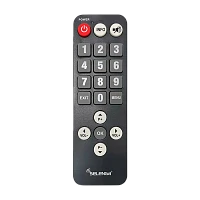 Пульт Д/У Selenga DVB-T2 с большими кнопками черный