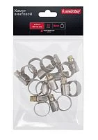 Хомут Smartbuy Винт нержавеющая сталь 10-16мм 10шт.