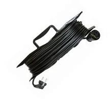 Удлинитель Прогресс на рамке 1р.С/З 16A 10.0м 3x1.5мм² черный (1/8)