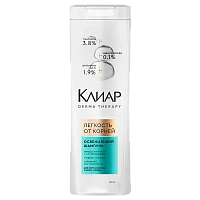 Шампунь Clear Легкость от корней 380мл (1/12)