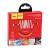 Кабель HOCO X21 Plus USB (m)-microUSB (m) 1.0м 2.4A силикон черный красный (1/28/168)