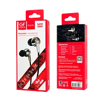 Наушники внутриканальные GFPower M11 с микр. черный