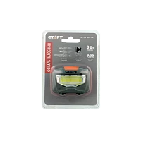 Фонарь налобный Старт LOE 203-C1 3W COB от батареек серый (1/12/192)