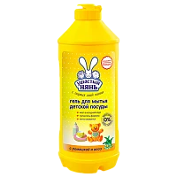 Гель для мытья посуды Невская косметика Ушастый нянь с ромашкой и алоэ 500мл (1/20)