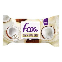 Мыло Fax Крем и Кокосовое молоко 75г (1/72)