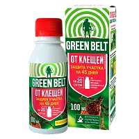 Средство GREEN BELT от клещей 100мл (1/48)