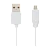 Кабель HOCO X1 USB (m)-microUSB (m) 1.0м 2.4A ПВХ белый (1/30/300)
