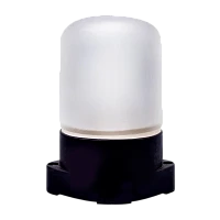 Светильник влагозащищенный Camelion 1501 60W 230V E27 IP54 137мм черный (1/15)