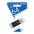 Флеш-накопитель Smartbuy V-Cut 64GB USB2.0 пластик черный