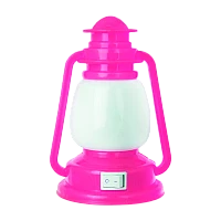 Ночник Camelion NL-170 "Фонарик" 3LED 1W 220V в розетку розовый (1/24/96)