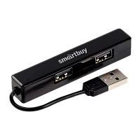 USB-Хаб Smartbuy 408 4USB черный