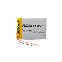 Аккумулятор ROBITON LP414661 3.7В 1300мАч PK1 (1/10/250)