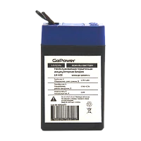 Аккумулятор свинцово-кислотный GoPower LA-403 4V 0.3Ah (1/200)
