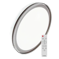 Светильник настенно-потолочный Космос LEGION Premium 75W 230V LED накладной пульт ДУ белый (1/5)