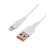 *Кабель GoPower GP01L-2M USB (m)-Lightning (m) 2.0м 2.4A белый (1/200/800) 