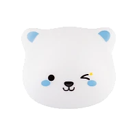 Ночник ЭРА NLED-466 1W 220V на основании рег.ярк./цвета белый (1/40/80)