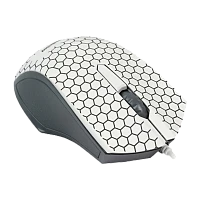 Мышь проводная Smartbuy 334 ONE классическая USB белый (1/40)