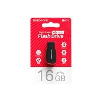 Флеш-накопитель Borofone Wonder BUD4 16GB USB3.0 пластик черный (1/40) 