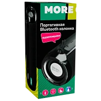 Портативная колонка MORE CHOICE BS22 bluetooth 5.3 microSD черный