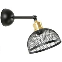 Светильник настенный Camelion WML-575 Альви 60W E27 черный (1/12)