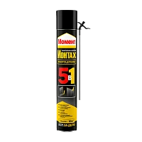 Монтажная пена Момент МОНТАЖ 5в1 750мл (срок годн.до 12.2025) Скидка! (1/12)