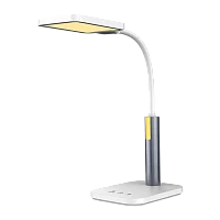 Светильник настольный Camelion KD-834 10W 230V на основании сенс. 2 ур.ярк белый (1/6)