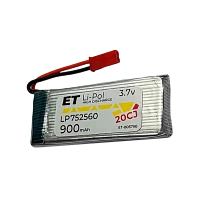 Аккумулятор ET LP752560-20CJ Li-Pol, 3.7В, 900мАч (1/50)