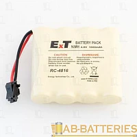 Аккумулятор ET RC-4816WSM BL1 черный, 4.8V, 1600mAh, Ni-Мн