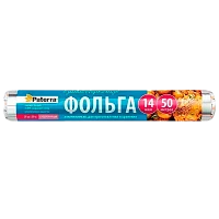 Фольга пищевая Paterra «СУПЕРПРОЧНАЯ» 29см x 50.0м 14мкм (1/12)