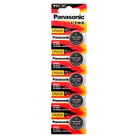 *Батарейка Panasonic Power Cells CR2025 BL5 Lithium 3V CN (Китай) (5/100/500)