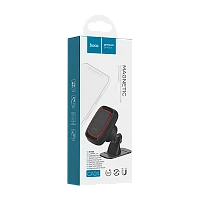 Держатель автомобильный HOCO CA24 на торпеду магнит черный (1/15/150)