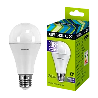 Лампа светодиодная Ergolux A70 E27 30W 6500К 180-240V груша ЛОН (1/10/100)