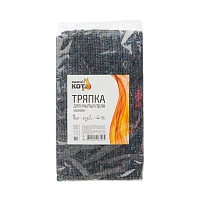Тряпка для пола Рыжий кот Эконом 50х60см ХПП серый (1/50)