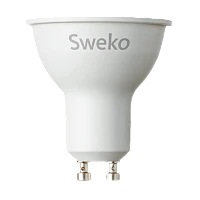 Лампа светодиодная Sweko RAP16 GU10 10W 4000К 230V (1/5/100)