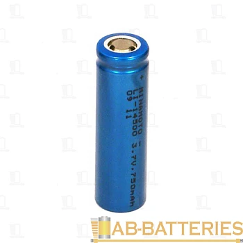 Аккумулятор Minamoto 14500 AA Li-ion 3.7V 750mAh б/з