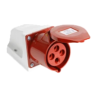 Розетка Smartbuy стационарная наружная 124 3Р+РЕ 32А 380В IP44