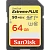 Карта памяти SD SanDisk Extreme Plus 64GB Class10 UHS-I (U3) 90 МБ/сек V30