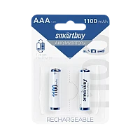 Аккумулятор бытовой Smartbuy HR03 AAA BL2 NI-MH 1100mAh (2/24/240)