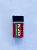Батарейка Green Power Крона 6F22 Shrink 1 Heavy Duty 9V (1/10/400)