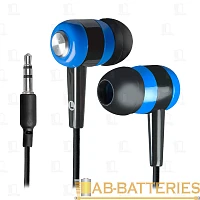 Наушники внутриканальные Defender 616 Basic черный синий (1/100)