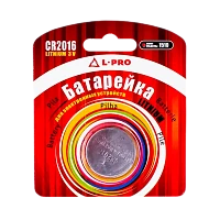 Батарейка L-pro 2016 /1бл/10/100