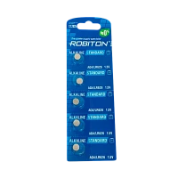 Батарейка Robiton STANDARD G4/LR626/LR66/377A/177 BL5 Alkaline 1.5V 0%Hg