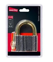 Замок Smartbuy навесной 61х46мм 3 ключа (1/72)