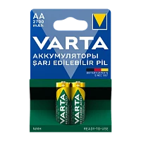 Аккумулятор предзаряженный RTU Varta HR6 AA BL2 NI-MH 2700mAh (2/20/200)